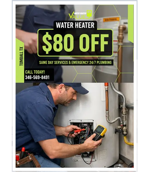 water heater repair offer